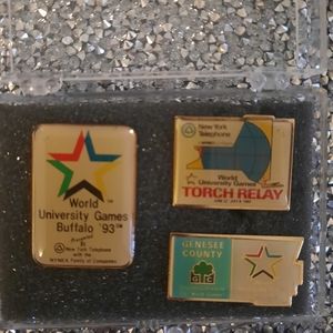 🎉🎉3 Pins, 1993 World Games NY🎉🎉